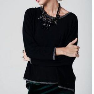 Black knitted Sweater